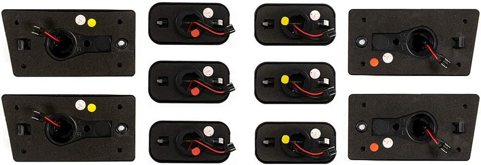 14点セット ハマー H2 LED ルーフマーカ サイドマーカー ルーフランプ