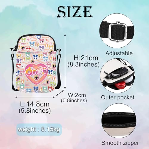 MEIKIUP Korean Group Crossbody Bag Once Fandom Shoulder Bag Korean Idol Fans Gift Concert bag4