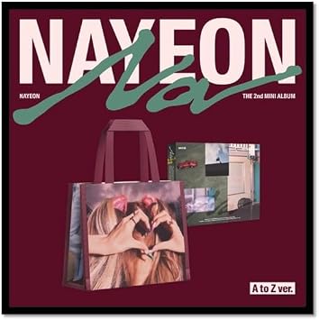 TWICE NAYEON NA 2nd Mini Album Limited Edition A to Z Ver, undefined