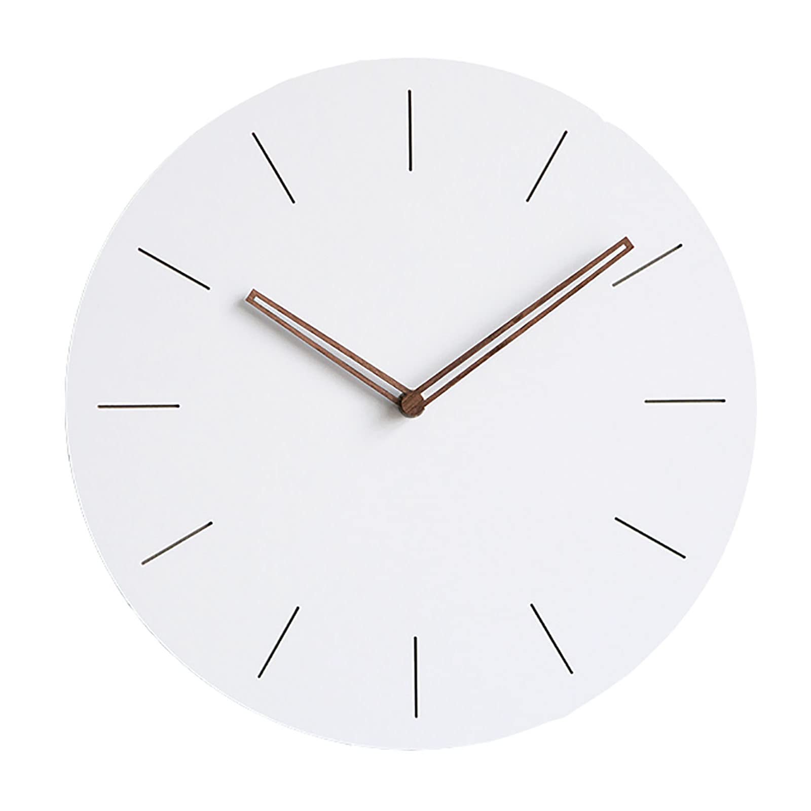 JATIBOSH Easy to Read Wall Clock Living Room Creative Nordic Clock Bedroom Mute Hanging Clock Battery Operated Decor Clock for Home Office School (Battery Not Included)