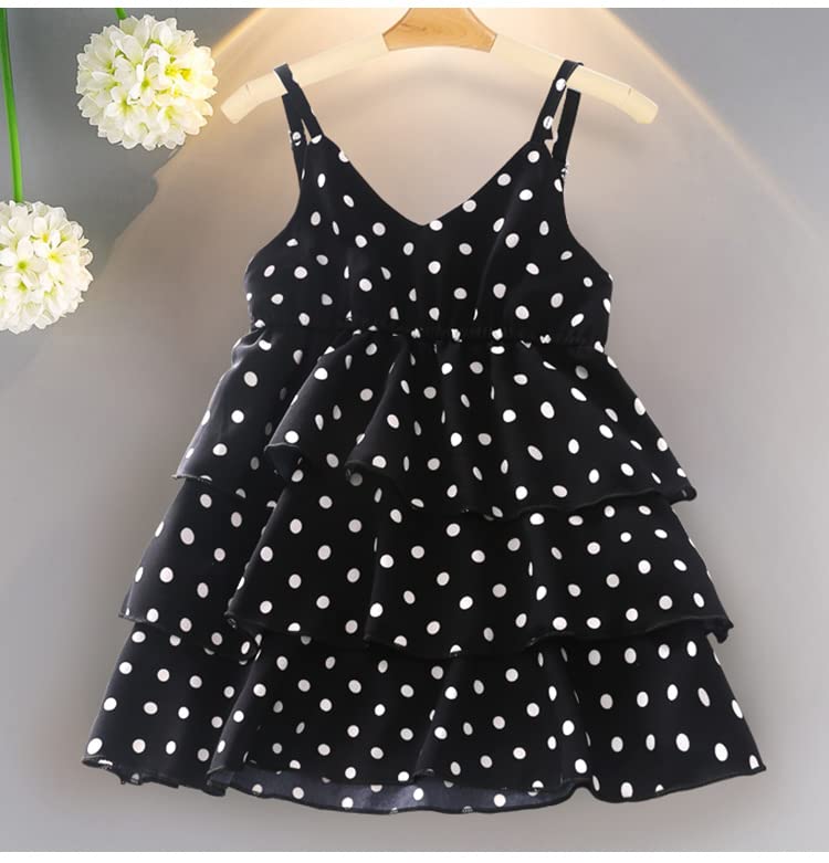 Image of Niren Enterprise Frock Dress Three Attractive Color for Kids with Knee-Length Long Sleeve and Floral Print A-Line Style Dress