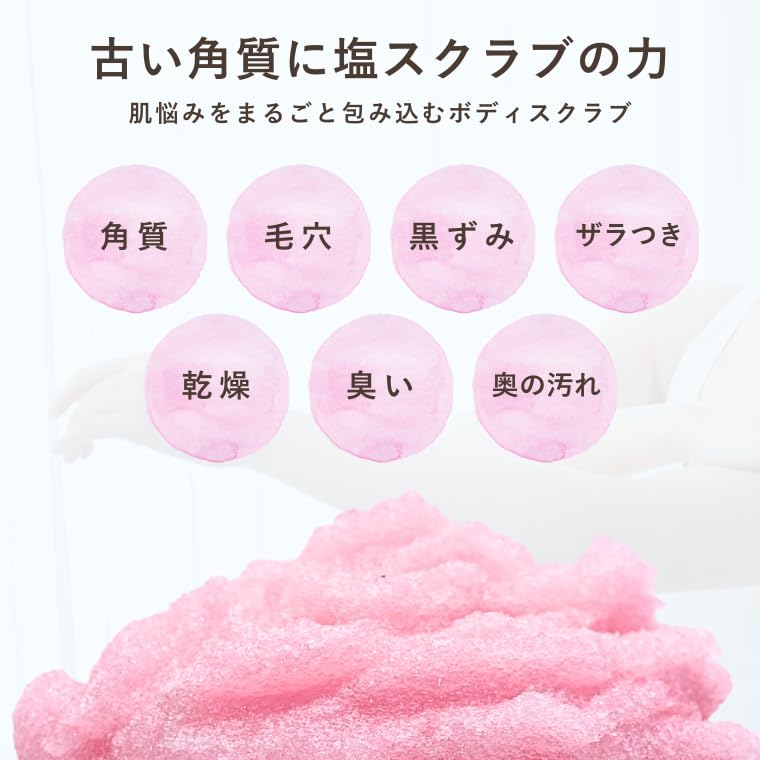 Amazon.co.jp: ベールアンドコー ボディスクラブ ソルト 泥 [ 角質ケア