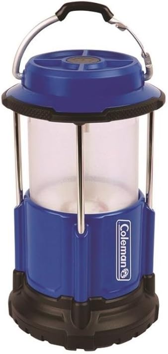 Battery Lock Pack-Away Lantern 250 lumens Electric Lantern - Blue