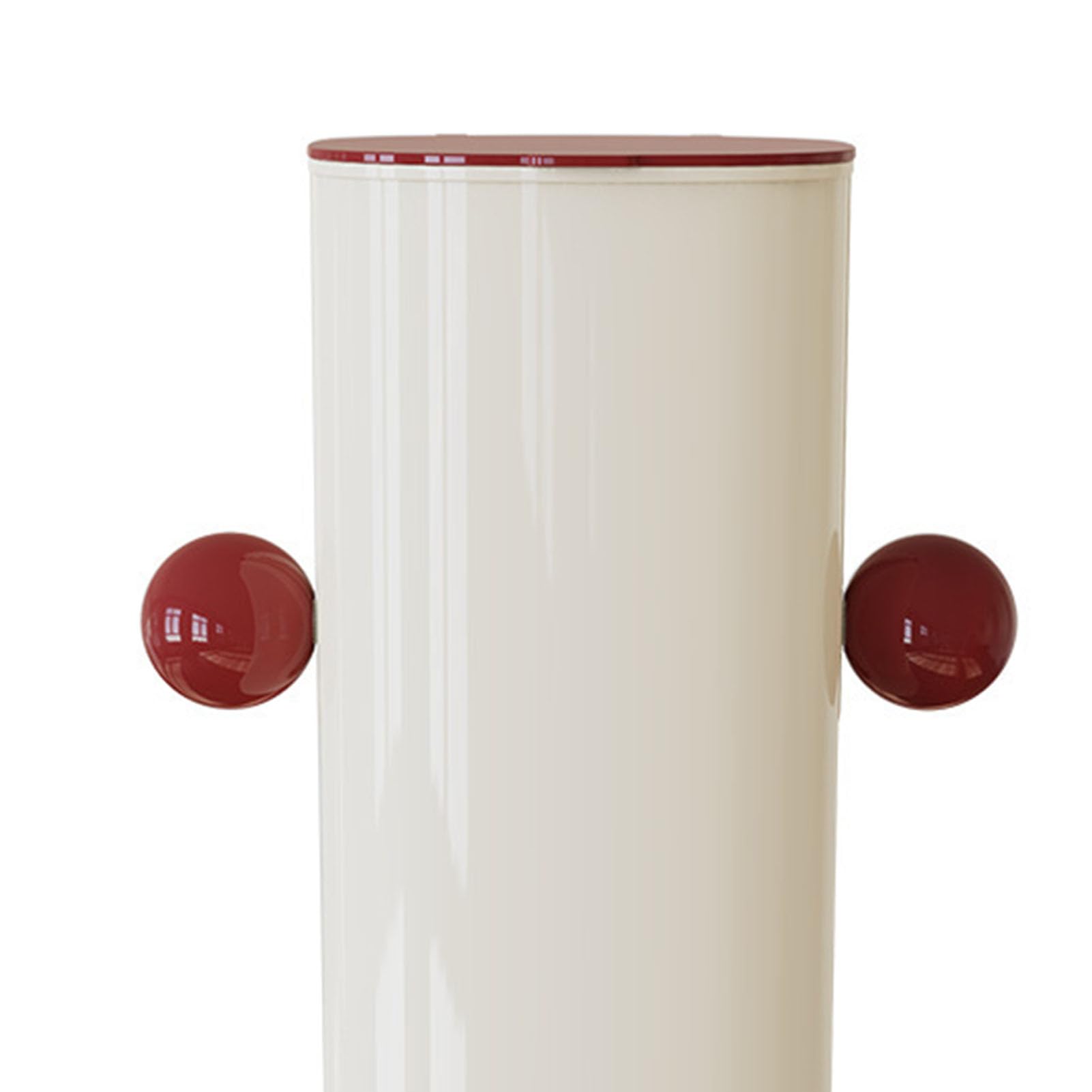 Porta Pennelli per Trucco a Sollevamento Automatico, Organizer per Pennelli per Trucco in Plastica con Coperchio, 4 Scomparti, Spazio di Archiviazione -up con un per il Ripiano del Bagno
