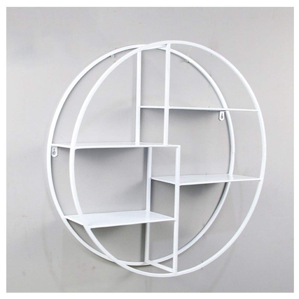 Étagère murale ronde support décoratif chambre et salon