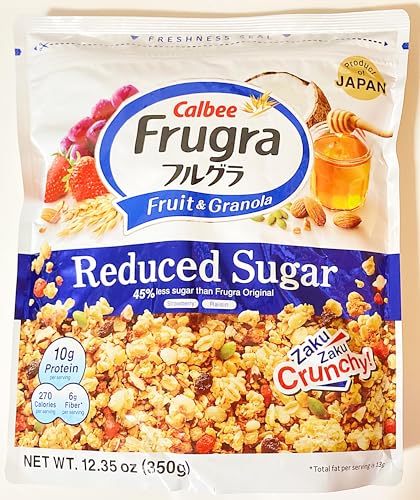 Fruit & Granola, Reduced Sugar, Strawberry Raisin, Crunchy, 12.35 oz