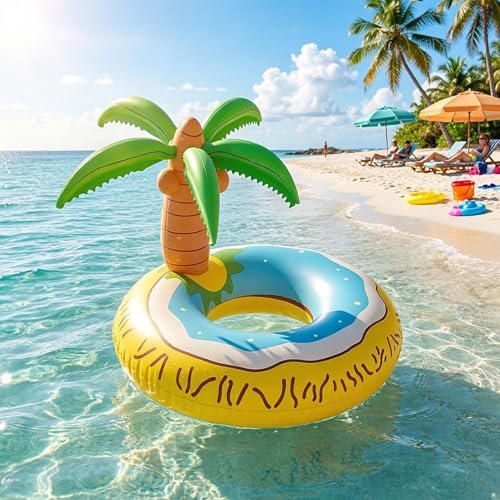 Flotteurs de piscine robustes avec structure en vinyle épais pour grand lac - 3