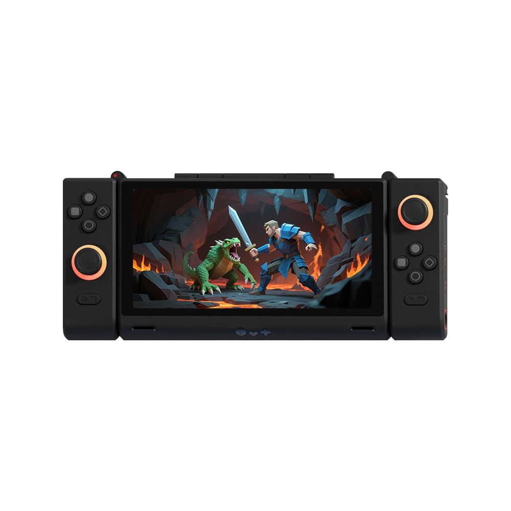 ONEXSUGAR Dual OLED Screen Handheld Game Console, with Snapdragon G3 Gen 3 Gaming Processor, 16GB + 512GB Storage,Android 14 ,Support Retro Games & Android Mobile Gaming