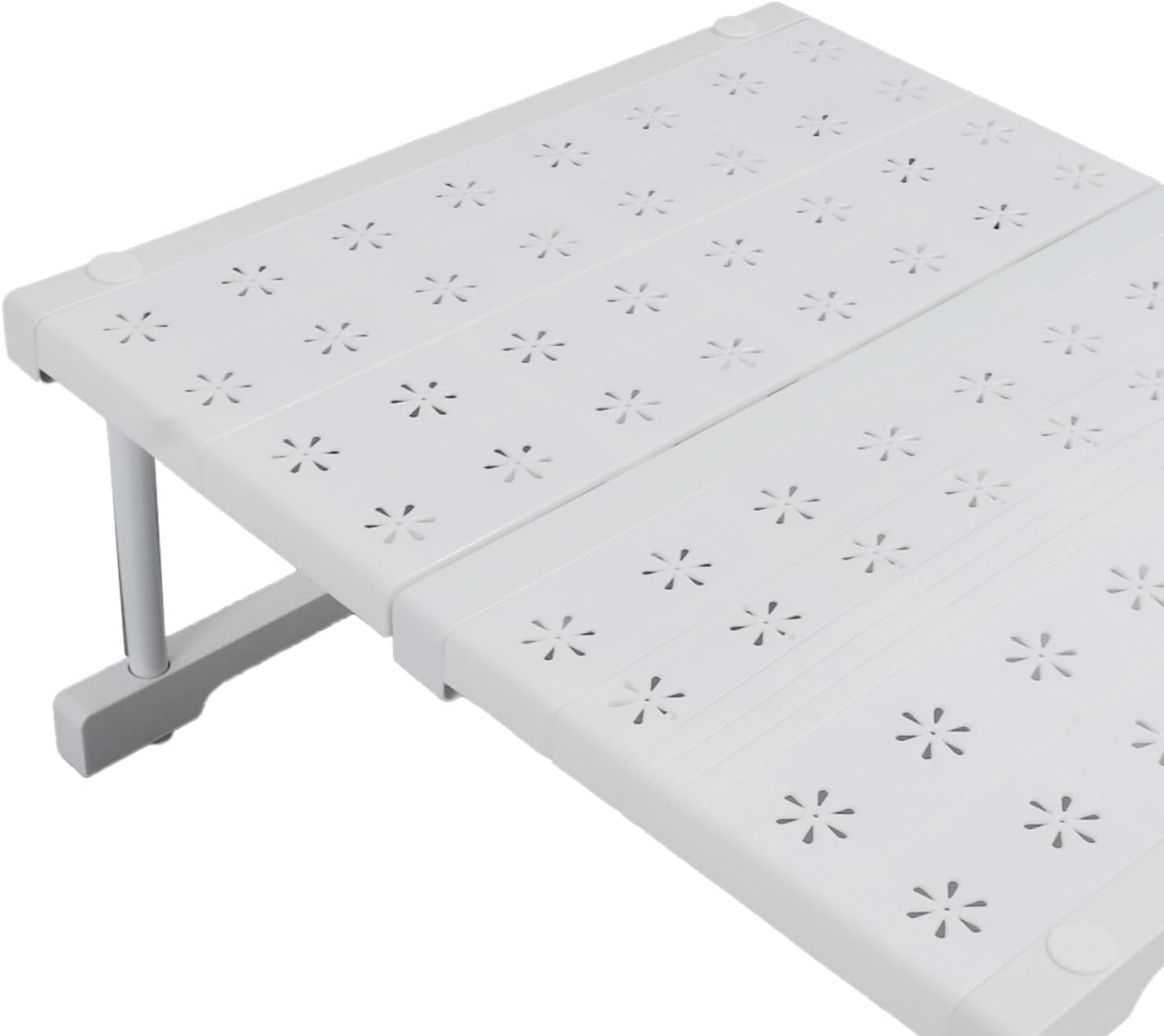 Expandable Closet Shelf, Pantry Shelf Organizer Expandable Storage Rack Cabinet Shelf Organizer Closet Stackable Rack for Kitchen Bathroom Pantry (Length 37-48cm / 14.6-18.9in)