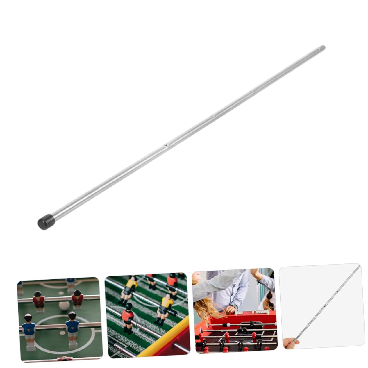 Asta Di Azionamento Per Biliardino in Metallo Maniglia Tavolo Da Calcio Balilla Accessori Compatibile Maggior Parte Dei Tavoli