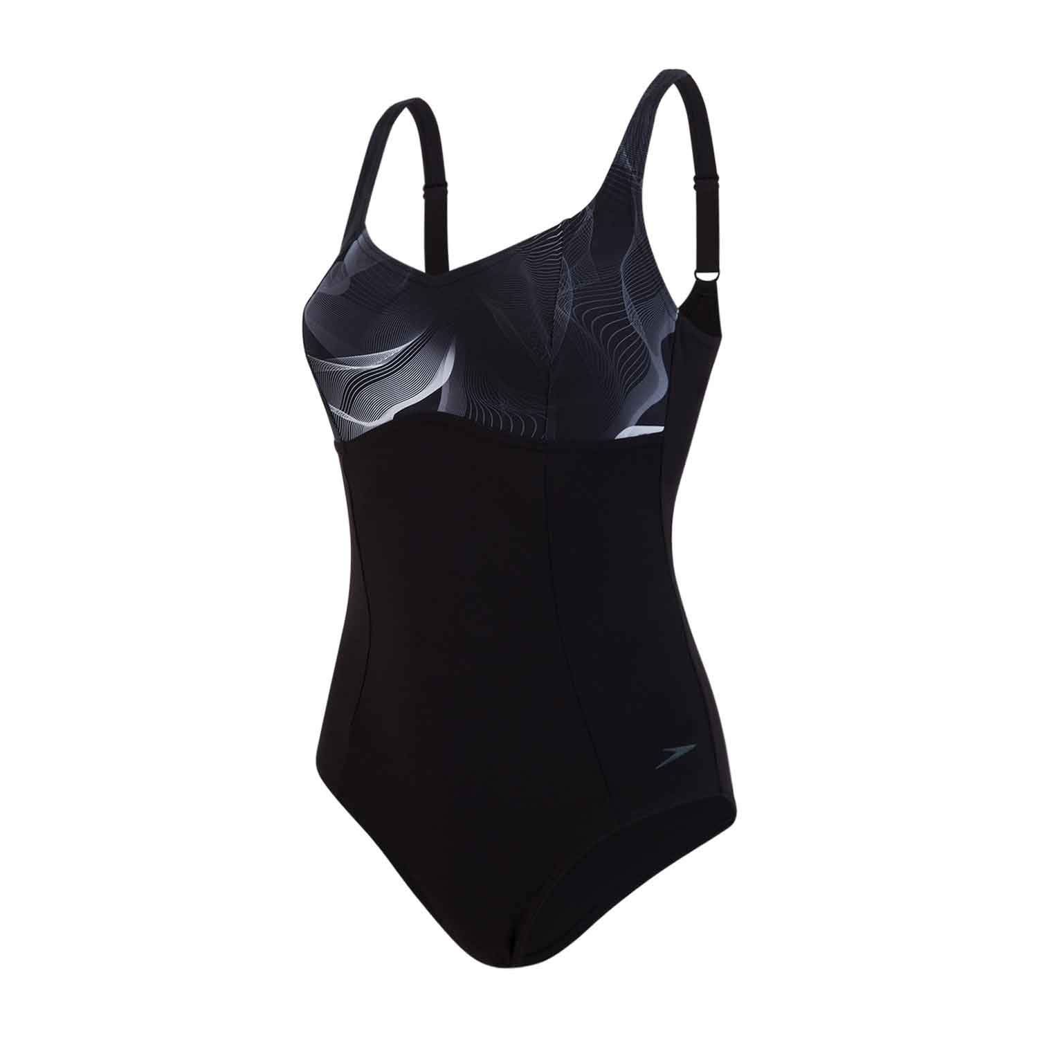 Speedo Contourlustre Printed 1 Piece Slips de Bain Femme (Lot de 1)