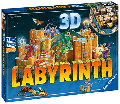 Ravensburger 3D Labyrinth Family Board Game miniatura 2