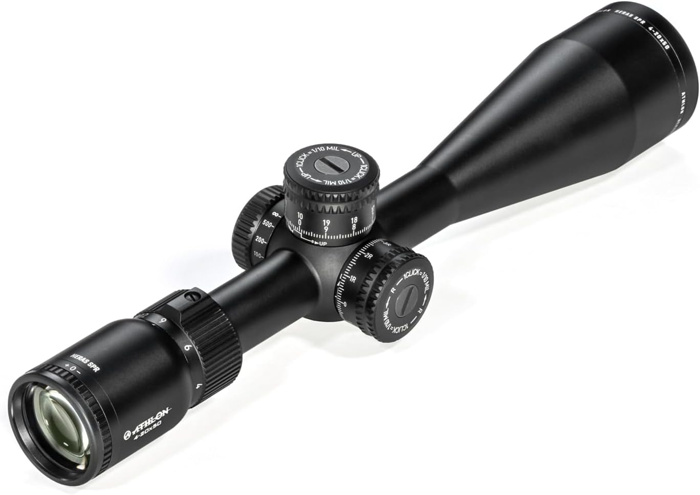 Athlon Optics 214506: Heras SPR 4-20X50 Riflescope Side Focus 1 Inch Sfp Aagr2 Mil