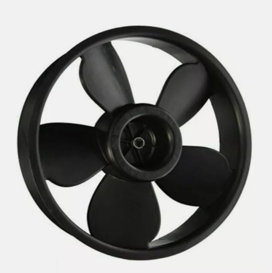 Range Fan Blade SR531075 Replacement for Range Hood Fan Blade Black Compatible with Broan Nutone CJD1 QS1 QSE1