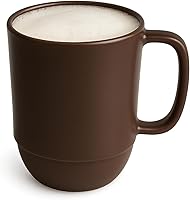 Vista 1 de JapanBargain Taza de plástico japonesa de 12 onzas, sin BPA, no tóxica, irrompible, para camping, café, té, leche, jugo, agua, taza de agua, hecha