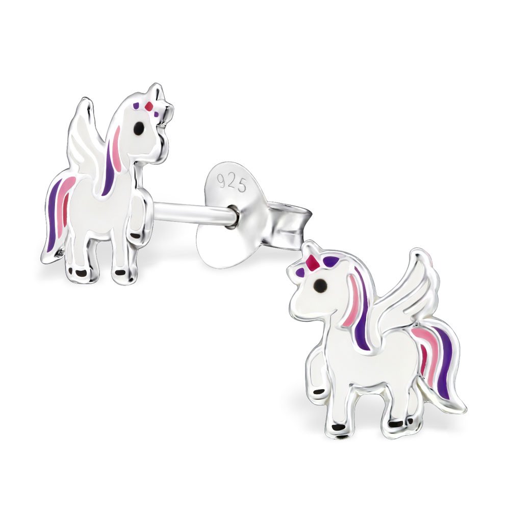 Aww So Cute 925 Sterling Silver Hypoallergenic Unicorn Stud Earrings for Babies, Kids & Girls | Diwali Gift/Birthday Gift | Comes in a Gift Box | 925 Stamped with Certificate of Authenticity | ER1209 (B07CSH77G1) Amazon Price History, Amazon Price Tracker