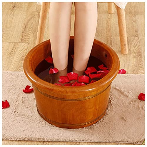 Spa de pies de madera con barril reforzado y aislamiento miniatura 4