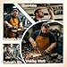 Urby Big and Tall Plus Size Leather Welding Apron For Men Flame Resistant, Overol Para Soldador, Unisex Shirt Size XL XXL Or Plus, Waist W36+ Or Full Body Coverage. With Gloves.