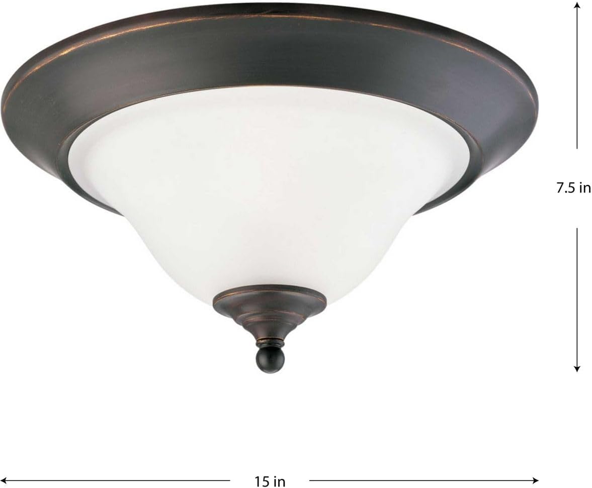Product dimensions of the Progress Lighting Trinity P3476-20 fixture