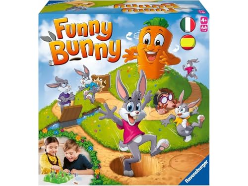Ravensburger - Funny Bunny, Brettspiele für Kinder 4 Jahre, Spielzeug für...