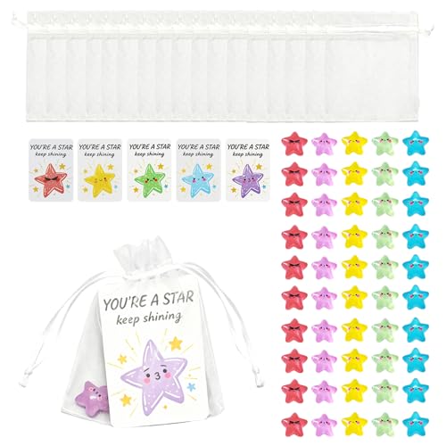 50 Sets End Of Year Gifts For Students Class Gifts From Teacher 2026 End Of Term/Leaving Gifts For Children Kids Pocket Hugs Thank You Gifts Positive School Party Christmas
