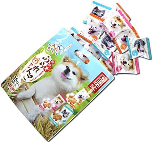 いなふく米菓 秋田犬あられんこ・アソート しょっつる味 えび味 いか味 15袋入(3種×各5袋)