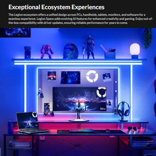 Legion Pro 5i Gen 10 - Computer portatile da gaming da 16", Intel 24 Core Ultra 9 275HX, GeForce RTX 5070 Ti, 32 GB di RAM, SSD da 1 TB, WQXGA OLED 165 Hz, Win 11 Pro, Wi-Fi 7 - Notebook - Immagine 5