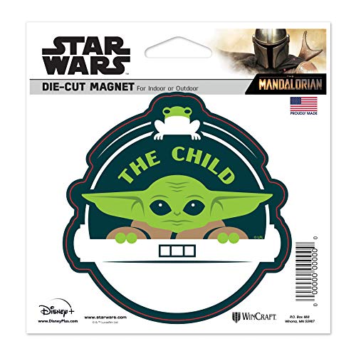Magnet Star Wars Mandalorian The Child WinCraft 11x15 cm pour voiture