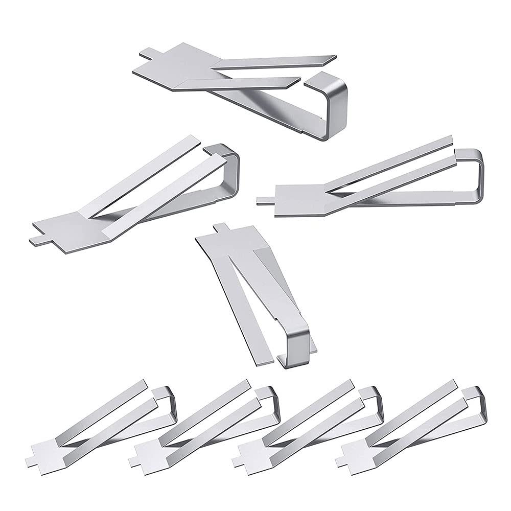50 Stück Edelstahl-Federklemmen Für 3D-Drucker – Bettclips Für Ender 3, CR-10 – Auch Als Bilderrahmen-Clips Nutzbar