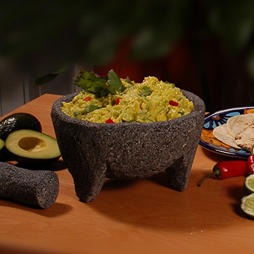8.6 inch Molcajete Mortar and Pestle - Image 6