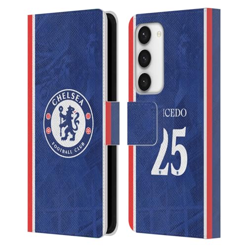 Housse cuir Samsung S23 Chelsea Caicedo idéale au stade ou pour le quotidien