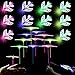 Herefun Elicottero Volante Giocattolo, 10 Pezzi Luminosa Flying Giocattoli + 10 Pezzi Aerei Aliante in Schiuma, LED Illumina Il Giocattolo per Bambini Compleanno Favori di Partito Forniture per Feste