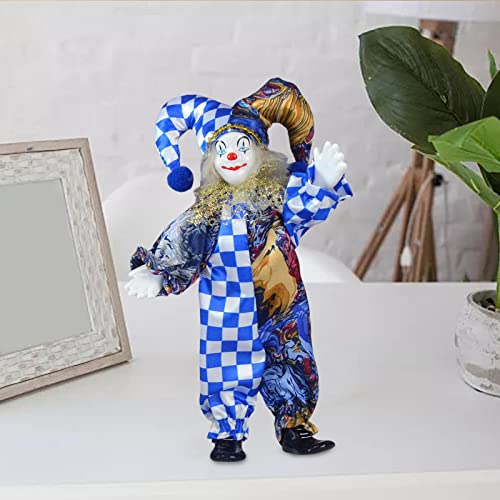 Muñeco payaso de porcelana de 8 cm predolo miniatura 4