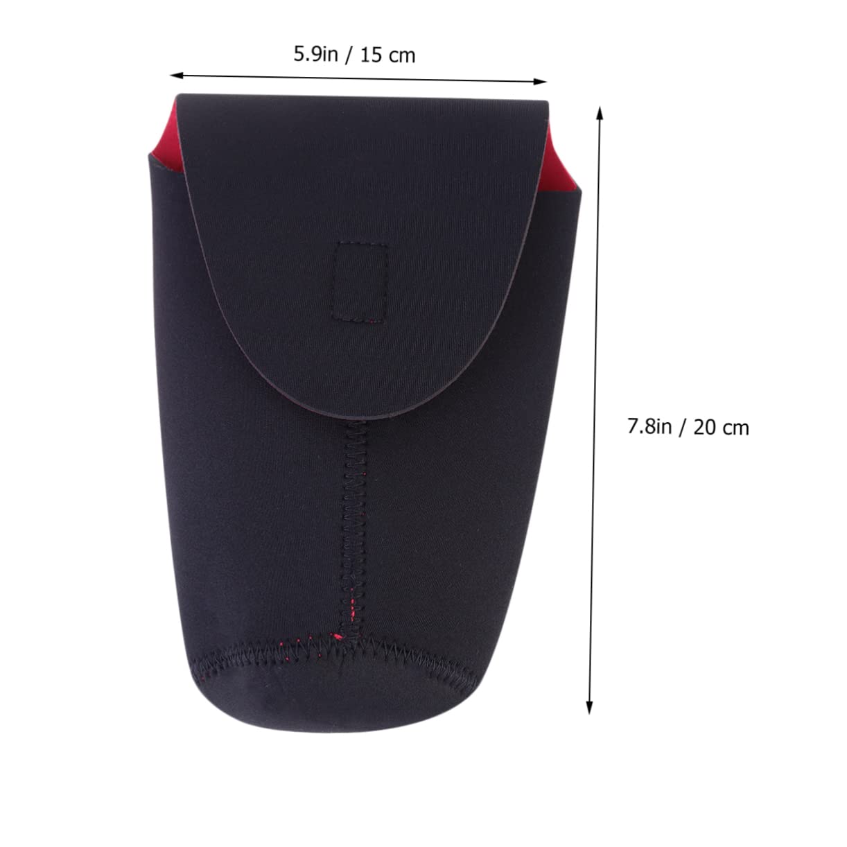 Hoement 2pcs camera lens pouch Lens Sleeve SLR camera lens bag