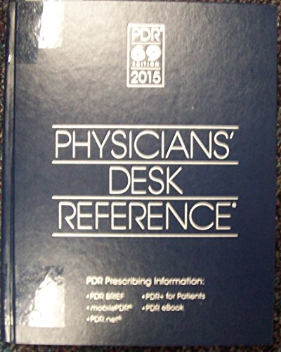 2015 Physicians' Desk Reference, 69th Edition
