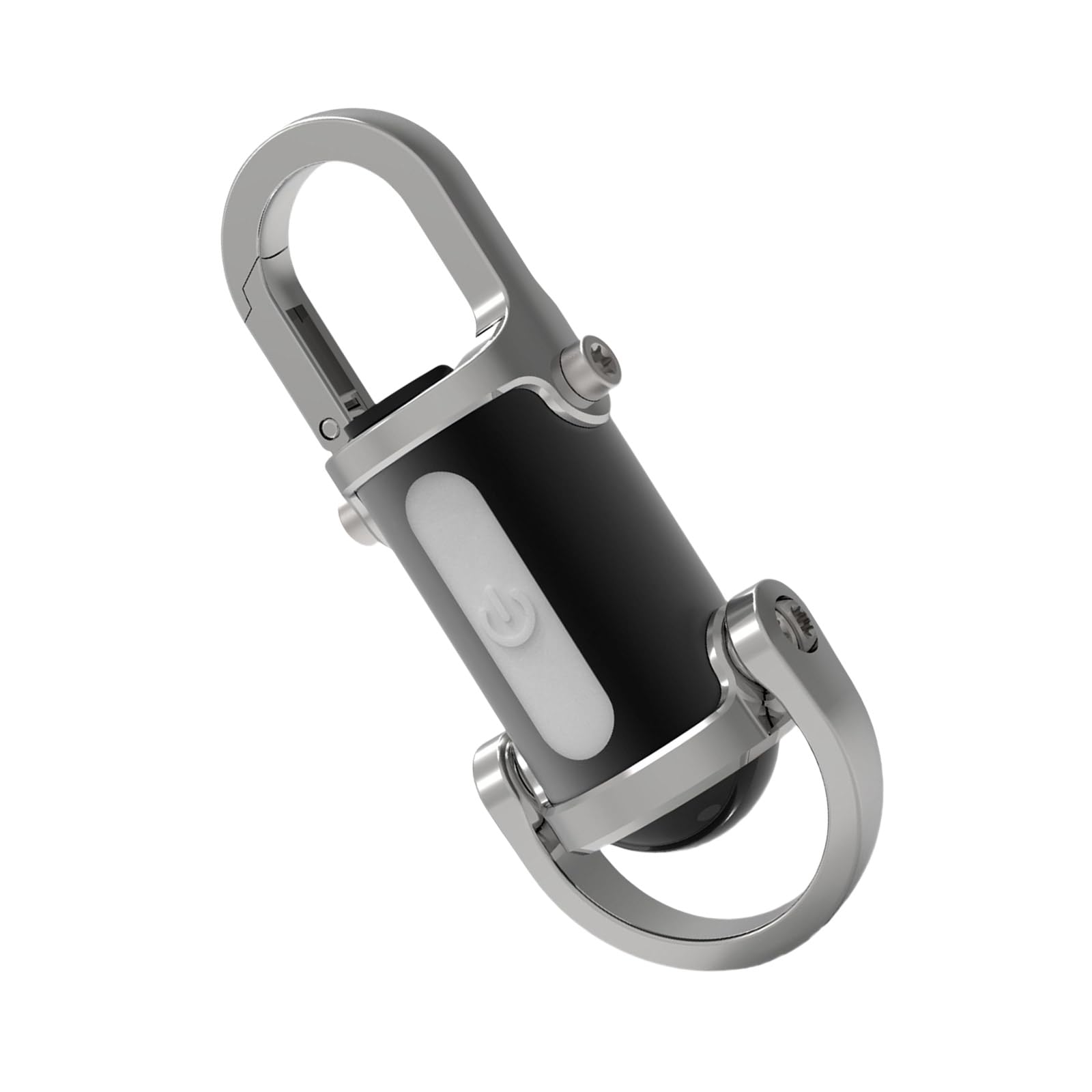 JOERBABU Keychain, Outdoor LED Work Light Keychain Rechargeable Flashlight Pendant Keyring for Adventure Multifunctional Backpack Jewelry