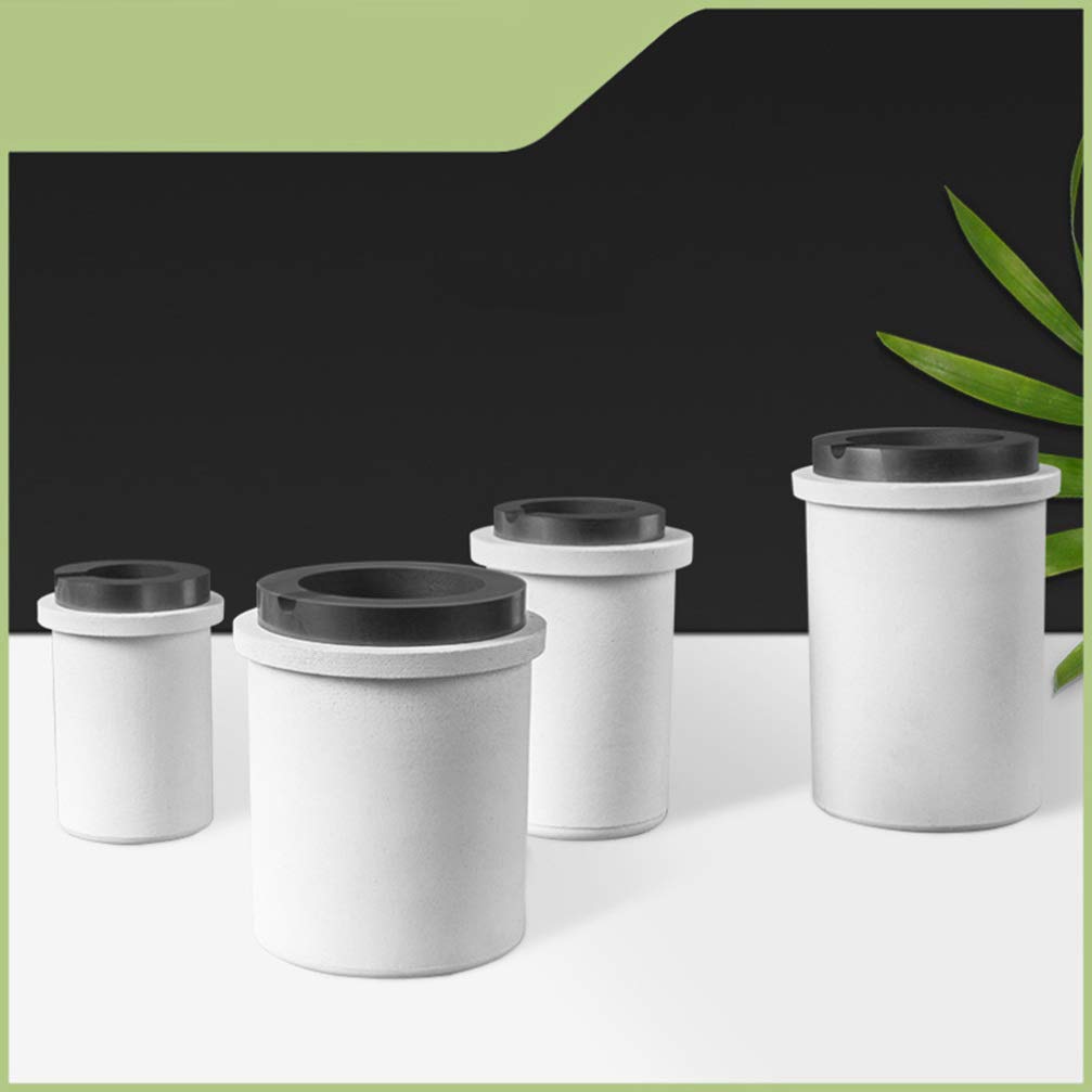 VILLCASE 1pièce Crucible Graphite Pot De Fusion Graphite De Haute Pureté pour Or Cuivre Et Laiton Résistance Thermique Et Contamination Minimale