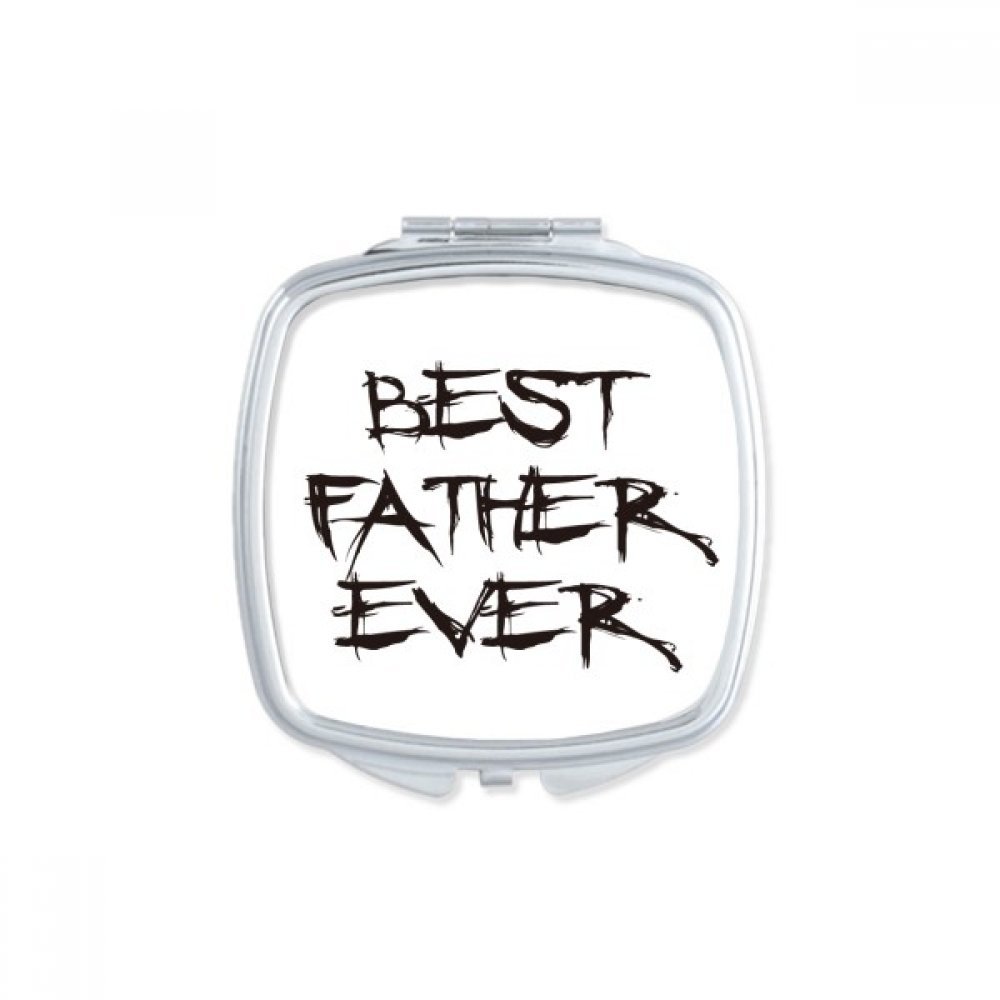 Miroir de poche portable cadeau papa mignon petit miroir main