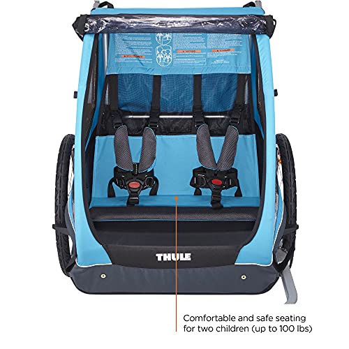 Image of Thule Coaster XT 2-Seat Bicycle Trailer & Stroller