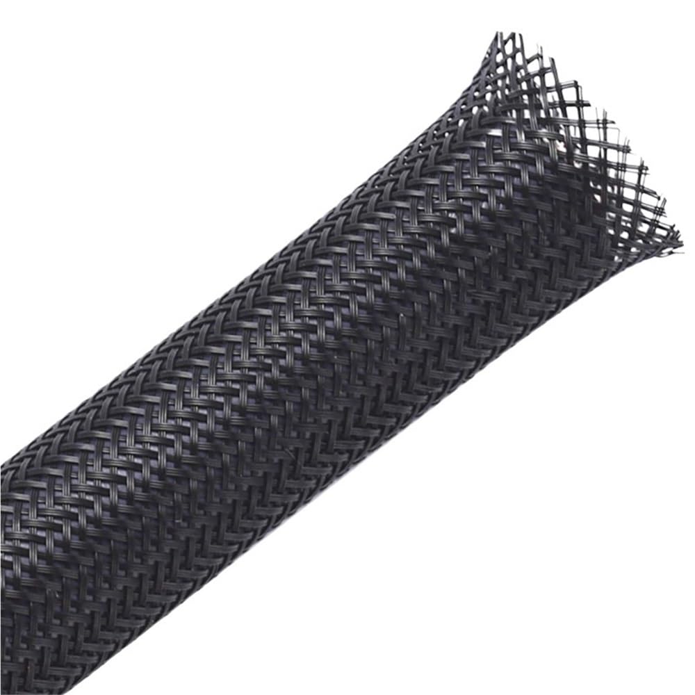 Manguitos de Manguera de Cable Trenzado, Revestimiento de Cable de Alta Densidad de 2/4/6/60/70/80 mm, Funda Flexible de Pet for protección de línea, Longitud de 5 m.(50mm)