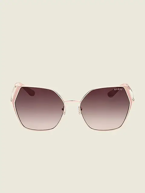 Gafas de Sol GUESS GU7843 Doradas para Mujer - Óculos Guess Sol