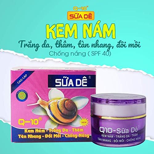 02Boxs 30gram - Kem Nam, Tham, Tan Nhang, Doi Moi 9 in 1 Q-10 Sua De