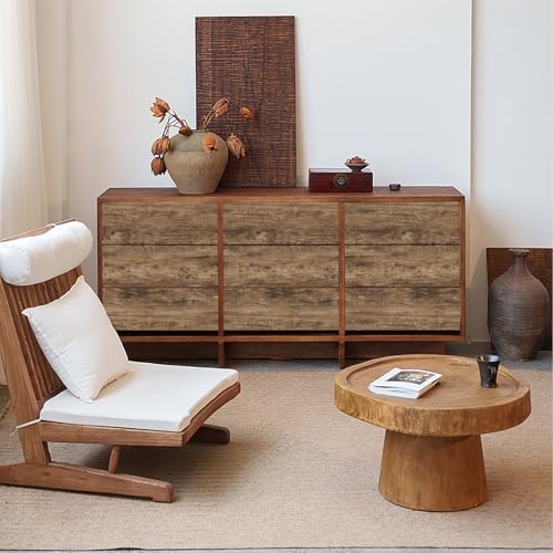 Papel pintado efecto de madera Amiya para decoración de salones modernos y cómodos 8