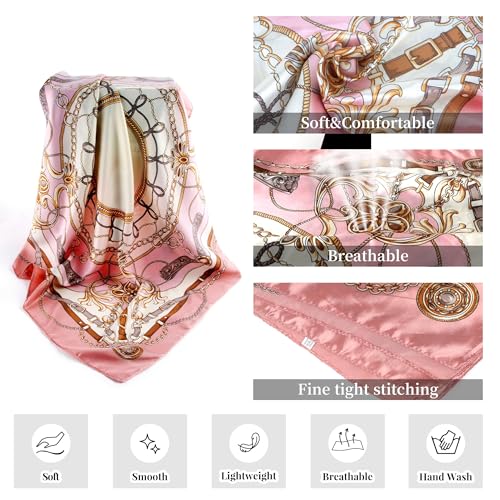 NALNIZ satin scarf – image 2
