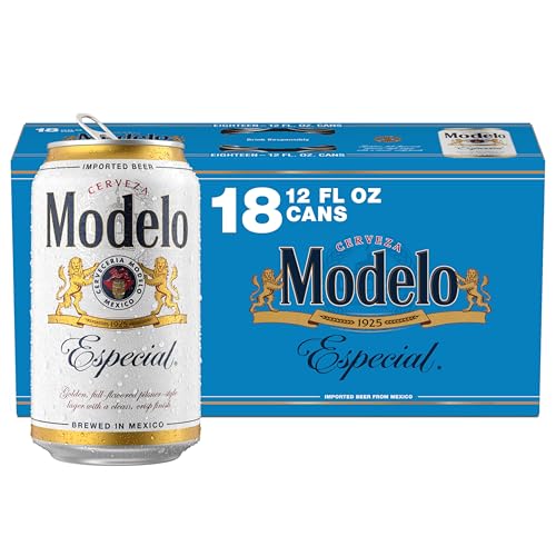 Modelo Especial Beer, 18 pk, 12 oz cans, 4.4% ABV