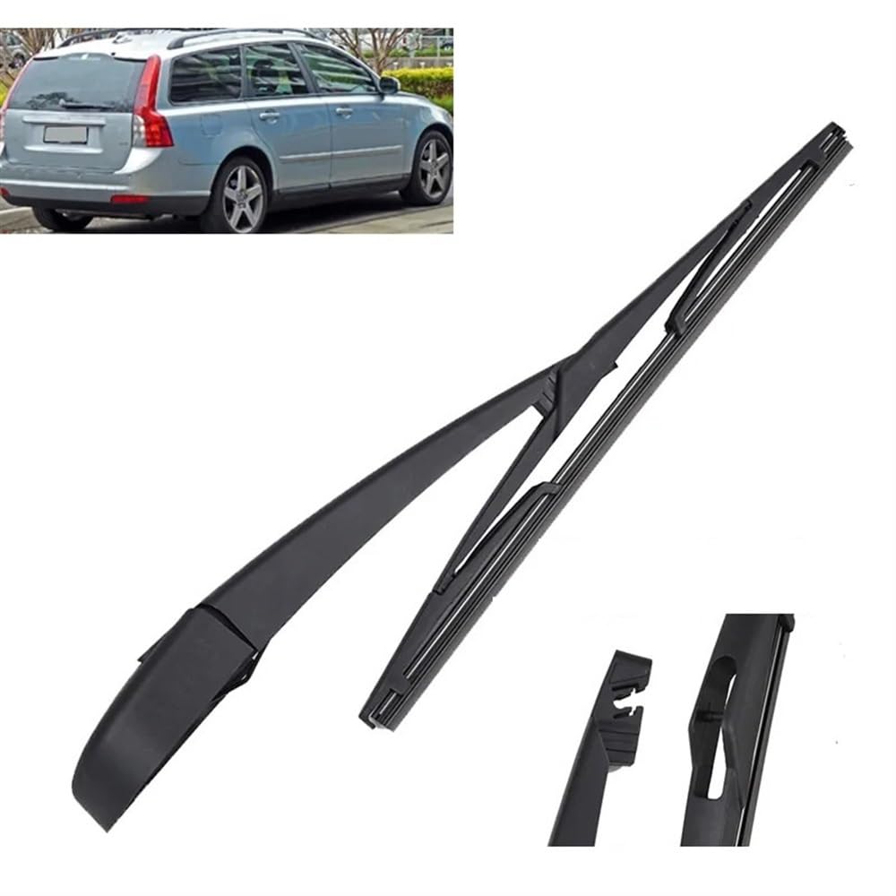 Balai d'essuie-glace Volvo S40 silencieux et kit bras de 12"