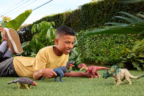 Anquilosaurio Rugido Salvaje juguete de dinosaurio articulado Jurassic World JGB90 5