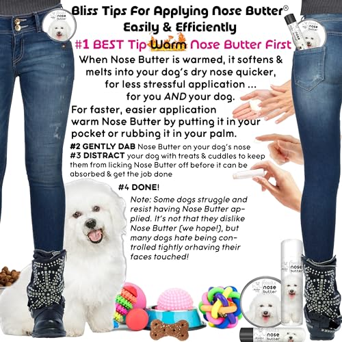 Image of The Blissful Dog Bichon Frise Unscented Nose Butter, 16oz