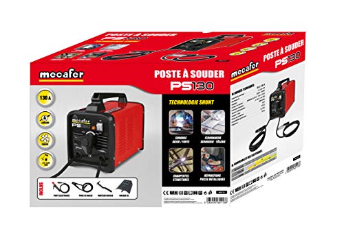 Poste à souder à l'arc Mecafer PS130 évite la casse mécanique - 6