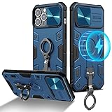 Nillkin Case for iPhone 13 Pro Max Case with Stand, Slide Camera Cover, Military Grade Shockproof Po